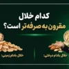 تفاوت خلال بادام زمینی و بادام درختی؛ کدام برای تولید مقرون‌به‌صرفه‌تر است؟