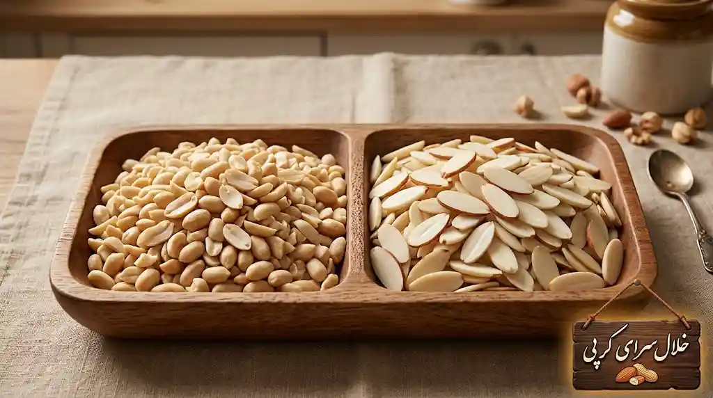 خلال بادام زمینی یا خلال بادام درختی