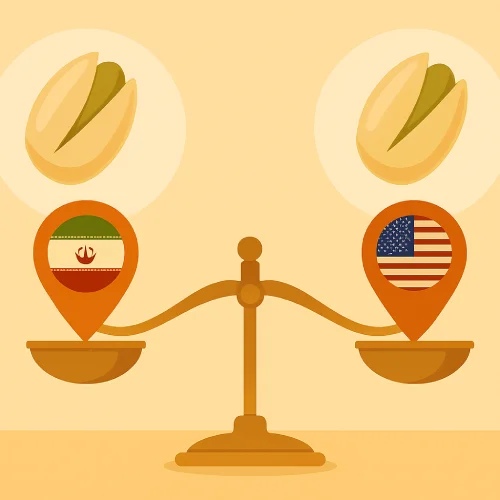 پسته ایرانی یا آمریکایی؟ کدام در بازار جهانی محبوب‌تر است؟