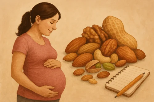 خشکبار مفید برای دوران بارداری