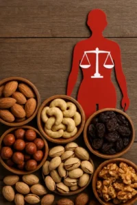 خشکبار و تعادل هورمونی در بدن