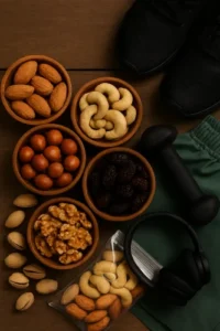 خشکبار و تغذیه ورزشکاران حرفه‌ای